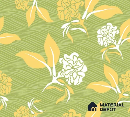 PKB008-7 | Modern Series Florals Look 50 inches Premium Paper (Customized Size Wallpaper)