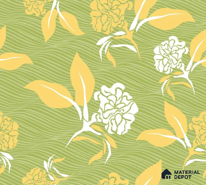 PKB008-7 | Modern Series Florals Look 50 inches Premium Paper (Customized Size Wallpaper)