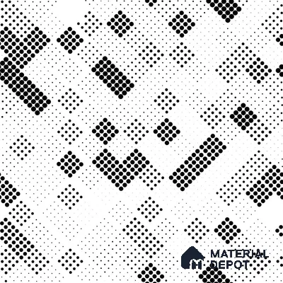 PKB011-4 | Modern Series Patterned Look 52 inches Economy Paper (Customized Size Wallpaper)