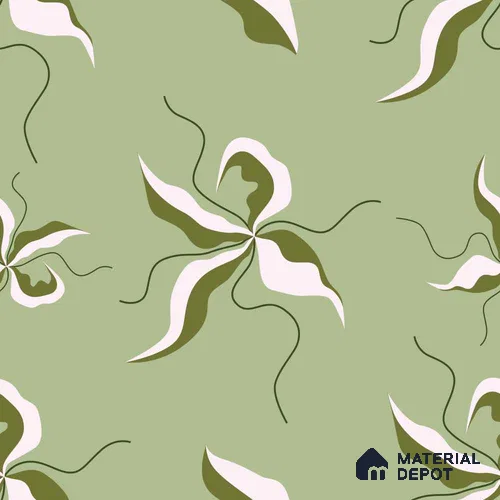 PKB013-1 | Modern Series Florals Look 40 inches Canvas Paper (Customized Size Wallpaper)