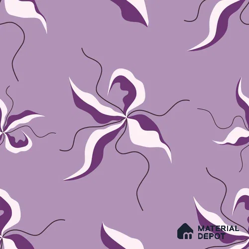 PKB013-2 | Modern Series Florals Look 40 inches Sandblast Paper (Customized Size Wallpaper)