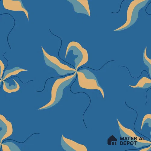 PKB013-8 | Modern Series Florals Look 50 inches Premium Paper (Customized Size Wallpaper)