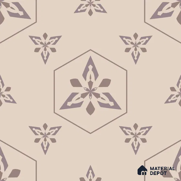 PKR004-6 | Modern Series Patterned Look 50 inches Premium Paper (Customized Size Wallpaper)