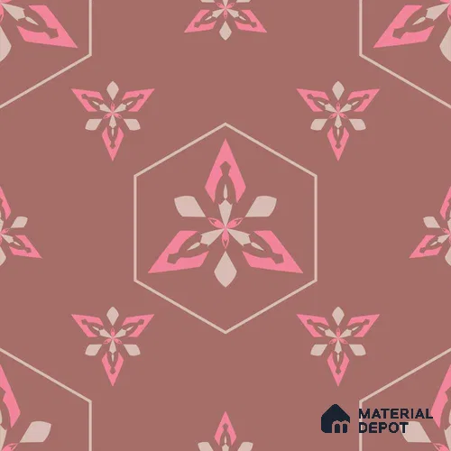 PKR004-7 | Modern Series Patterned Look 40 inches Sandblast Paper (Customized Size Wallpaper)