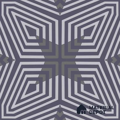 PKR008-3 | Modern Series Geometric Look 52 inches Economy Paper (Customized Size Wallpaper)