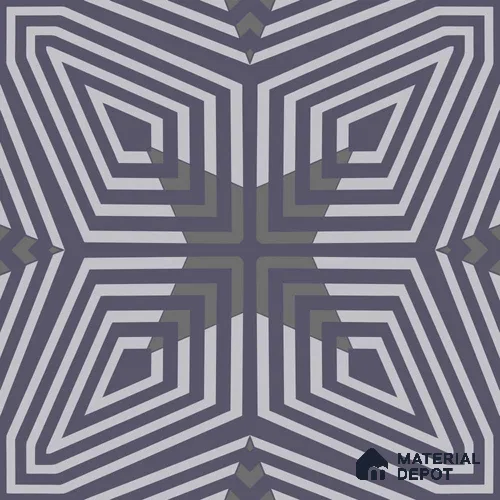 PKR008-3 | Modern Series Geometric Look 52 inches Economy Paper (Customized Size Wallpaper)