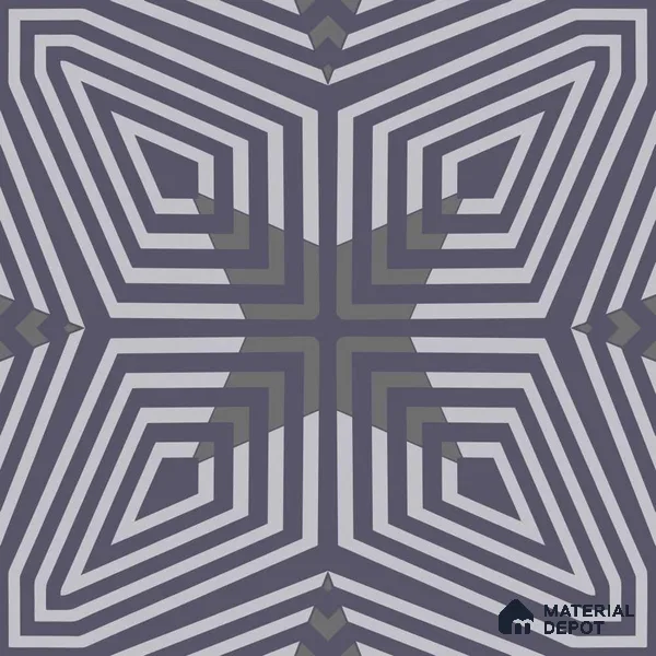 PKR008-3 | Modern Series Geometric Look 52 inches Economy Paper (Customized Size Wallpaper)