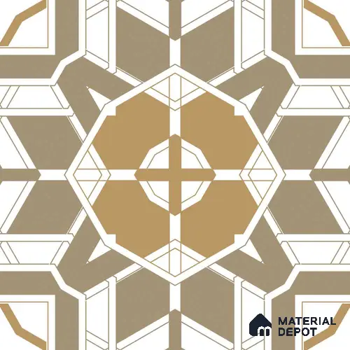 PKR009-8 | Traditional Series Patterned Look 40 inches Sandblast Paper (Customized Size Wallpaper)