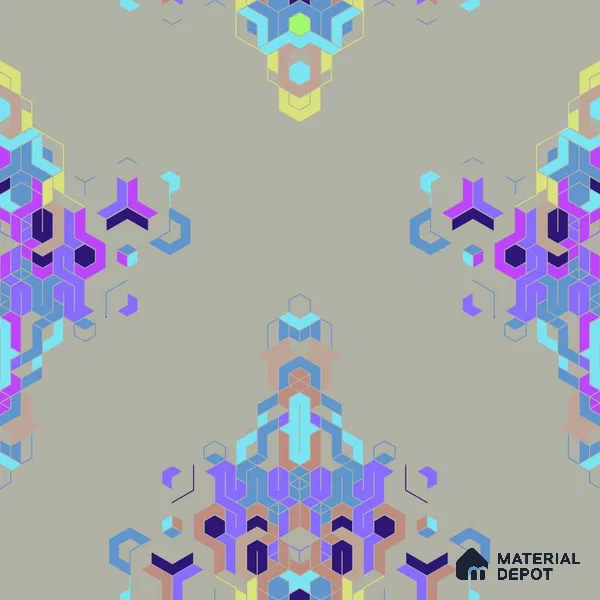 PKR014-7 | Modern Series Abstract Look 50 inches Premium Paper (Customized Size Wallpaper)