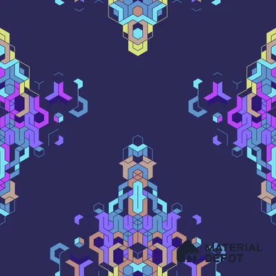 PKR014-9 | Modern Series Abstract Look 52 inches Economy Paper (Customized Size Wallpaper)