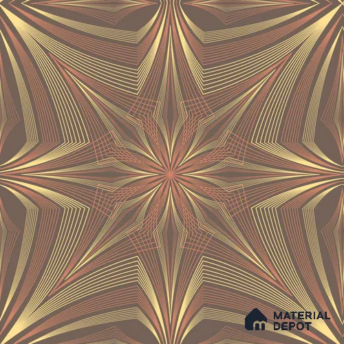 PLK001-2 | Modern Series Geometric Look 52 inches Economy Paper (Customized Size Wallpaper)