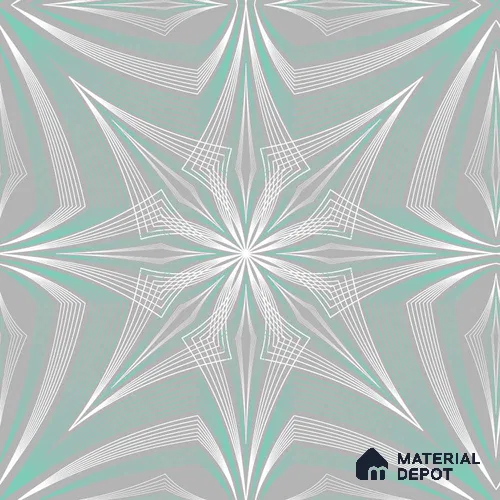 PLK001-4 | Modern Series Geometric Look 40 inches Canvas Paper (Customized Size Wallpaper)