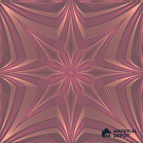 PLK001-5 | Modern Series Geometric Look 52 inches Economy Paper (Customized Size Wallpaper)