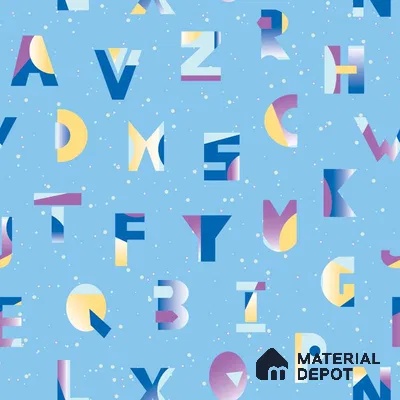 PLK003 - 3 | Kid Series Patterned Look 50 inches Premium Paper (Customized Size Wallpaper)
