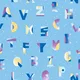A close-up of a PLK003 - 3 | Kid Series Patterned Look 52 inches Economy Paper (Customized Size Wallpaper) available at Material Depot in Bangalore