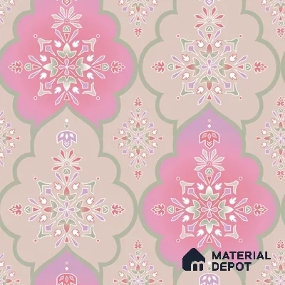 PLK006-2 | Traditional Series Patterned Look 40 inches Sandblast Paper (Customized Size Wallpaper)