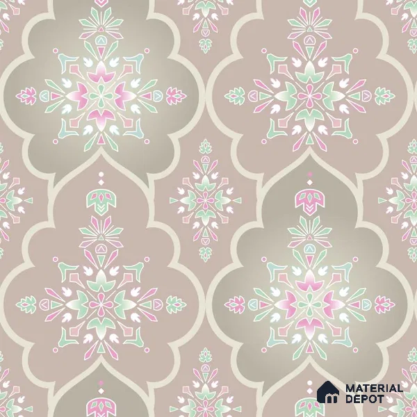 PLK006-3 | Traditional Series Patterned Look 40 inches Canvas Paper (Customized Size Wallpaper)