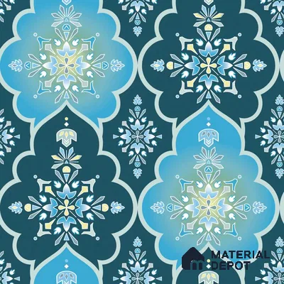 PLK006-5 | Traditional Series Patterned Look 50 inches Premium Paper (Customized Size Wallpaper)