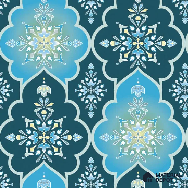 PLK006-5 | Traditional Series Patterned Look 50 inches Premium Paper (Customized Size Wallpaper)