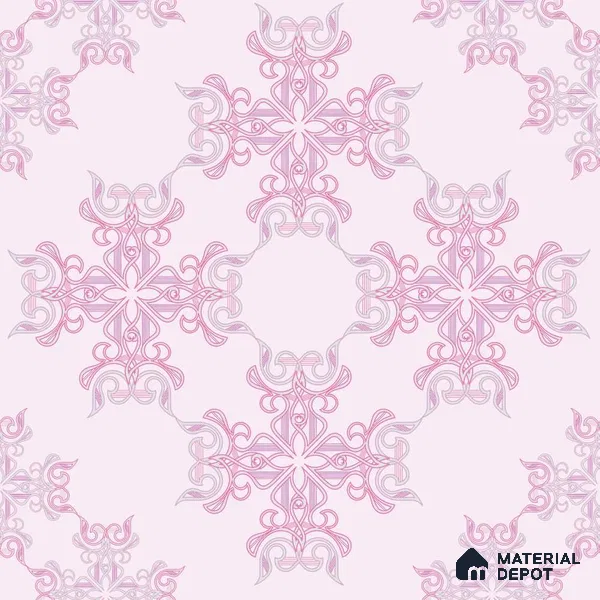 PLK008-5 | Traditional Series Patterned Look 50 inches Premium Paper (Customized Size Wallpaper)