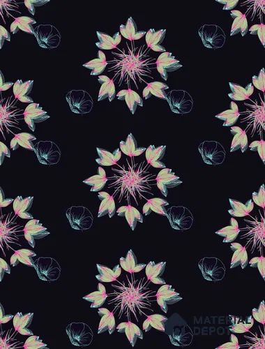 POS001-3 | Traditional Series Florals Look 50 inches Premium Paper (Customized Size Wallpaper)