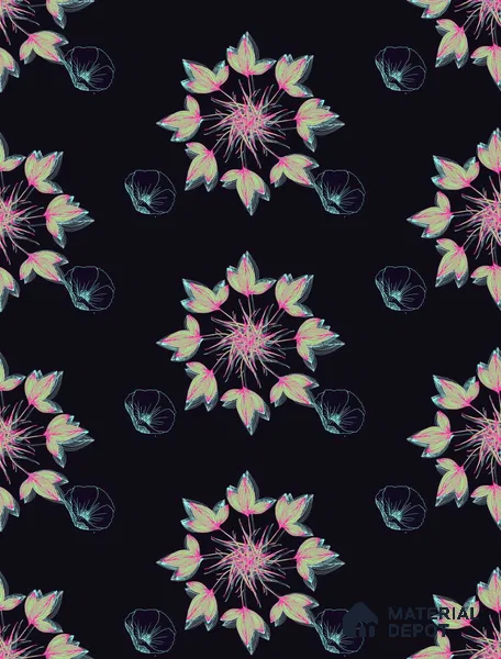 POS001-3 | Traditional Series Florals Look 50 inches Premium Paper (Customized Size Wallpaper)