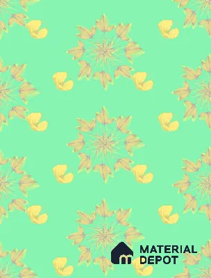 POS001-4 | Traditional Series Florals Look 40 inches Canvas Paper (Customized Size Wallpaper)