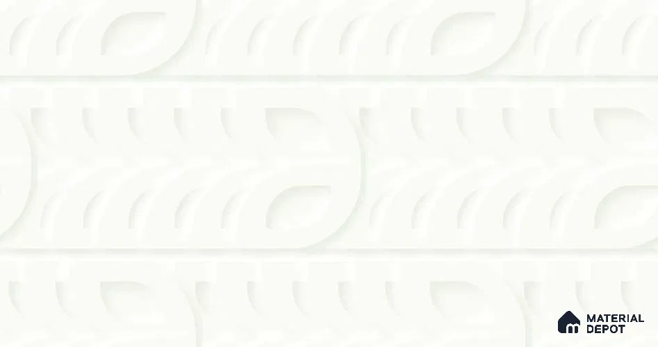 POS006-2 | Modern Series Florals Look 40 inches Sandblast Paper (Customized Size Wallpaper)