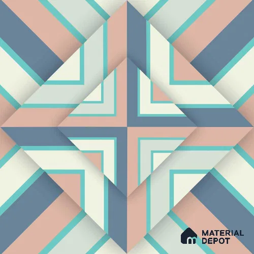 POS009-7 | Modern Series Abstract Look 52 inches Economy Paper (Customized Size Wallpaper)