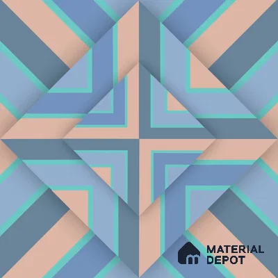 POS009-9 | Modern Series Abstract Look 52 inches Economy Paper (Customized Size Wallpaper)