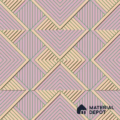 POS010-10 | Modern Series Geometric Look 40 inches Canvas Paper (Customized Size Wallpaper)