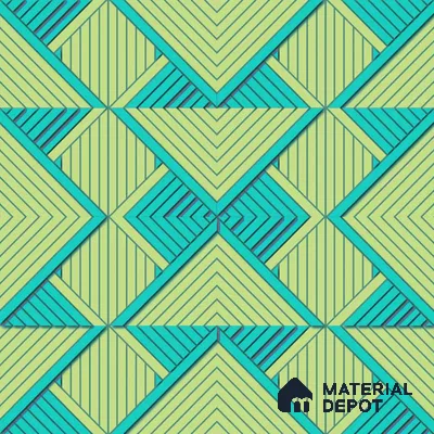 POS010-6 | Modern Series Geometric Look 40 inches Sandblast Paper (Customized Size Wallpaper)
