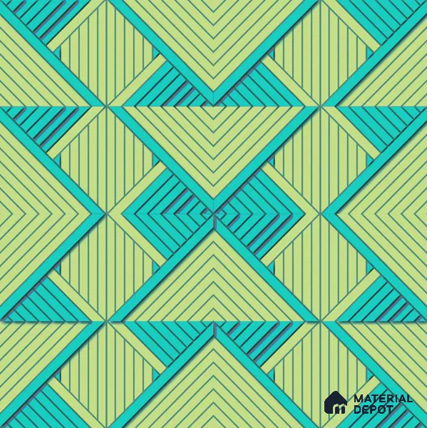 POS010-6 | Modern Series Geometric Look 40 inches Sandblast Paper (Customized Size Wallpaper)