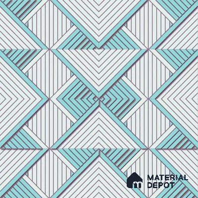 POS010-8 | Modern Series Geometric Look 52 inches Economy Paper (Customized Size Wallpaper)