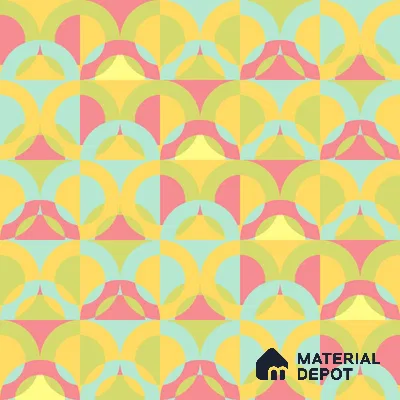POS012-6 | Modern Series Abstract Look 52 inches Economy Paper (Customized Size Wallpaper)