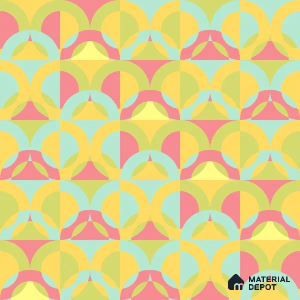 POS012-6 | Modern Series Abstract Look 52 inches Economy Paper (Customized Size Wallpaper)