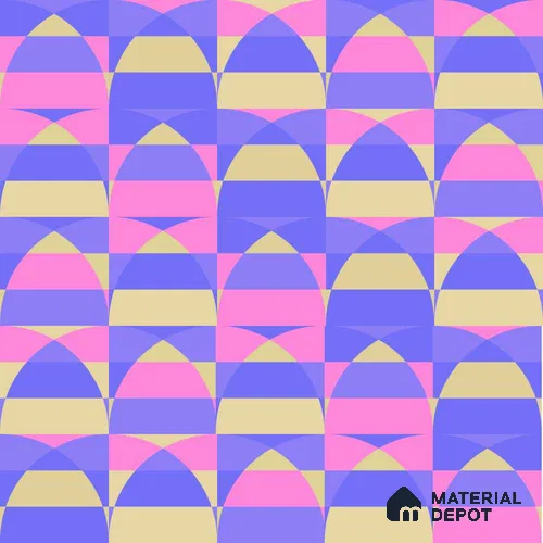 POS014-4 | Modern Series Abstract Look 52 inches Economy Paper (Customized Size Wallpaper)