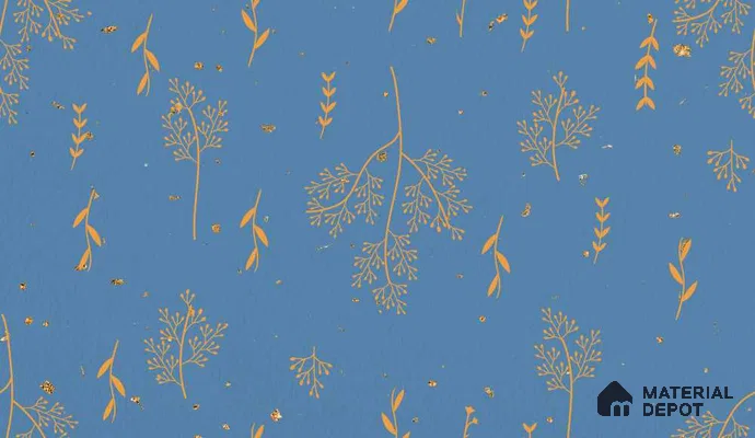 POS019-8 | Modern Series Florals Look 40 inches Canvas Paper (Customized Size Wallpaper)