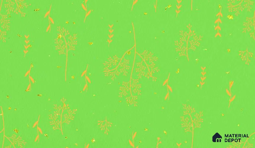 POS019-9 | Modern Series Florals Look 40 inches Canvas Paper (Customized Size Wallpaper)