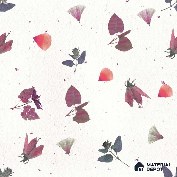 POS020-2 | Modern Series Florals Look 40 inches Canvas Paper (Customized Size Wallpaper)