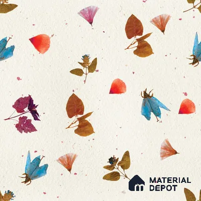 POS020-8 | Modern Series Florals Look 40 inches Sandblast Paper (Customized Size Wallpaper)