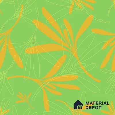 POS021-11 | Modern Series Florals Look 52 inches Economy Paper (Customized Size Wallpaper)