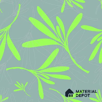 POS021-2 | Modern Series Florals Look 52 inches Economy Paper (Customized Size Wallpaper)