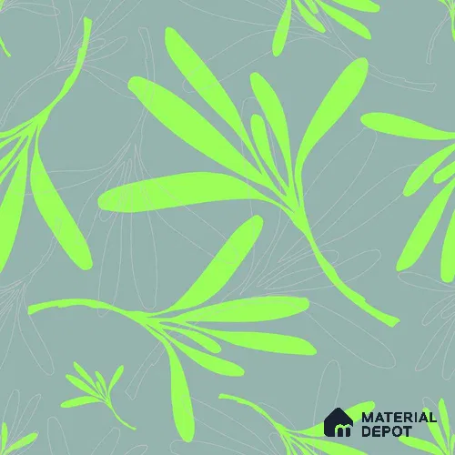 POS021-2 | Modern Series Florals Look 52 inches Economy Paper (Customized Size Wallpaper)