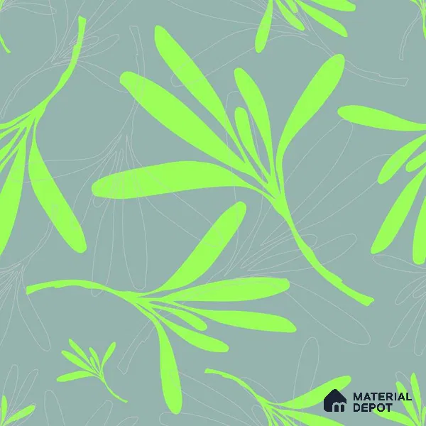 POS021-2 | Modern Series Florals Look 52 inches Economy Paper (Customized Size Wallpaper)