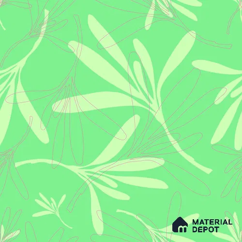 POS021-8 | Modern Series Florals Look 40 inches Sandblast Paper (Customized Size Wallpaper)