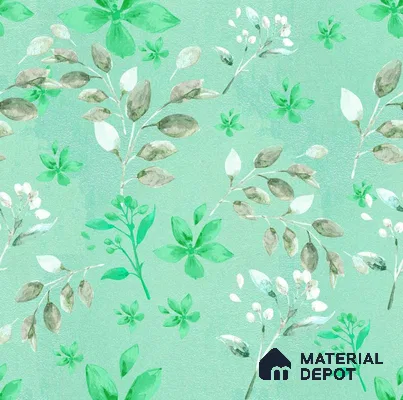 POS023-1 | Modern Series Florals Look 50 inches Premium Paper (Customized Size Wallpaper)
