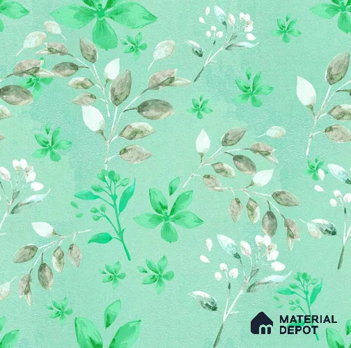 POS023-1 | Modern Series Florals Look 52 inches Economy Paper (Customized Size Wallpaper)