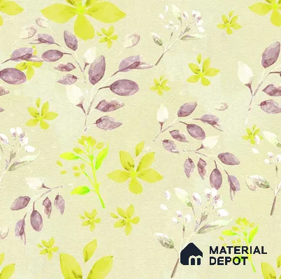 POS023-3 | Modern Series Florals Look 40 inches Canvas Paper (Customized Size Wallpaper)