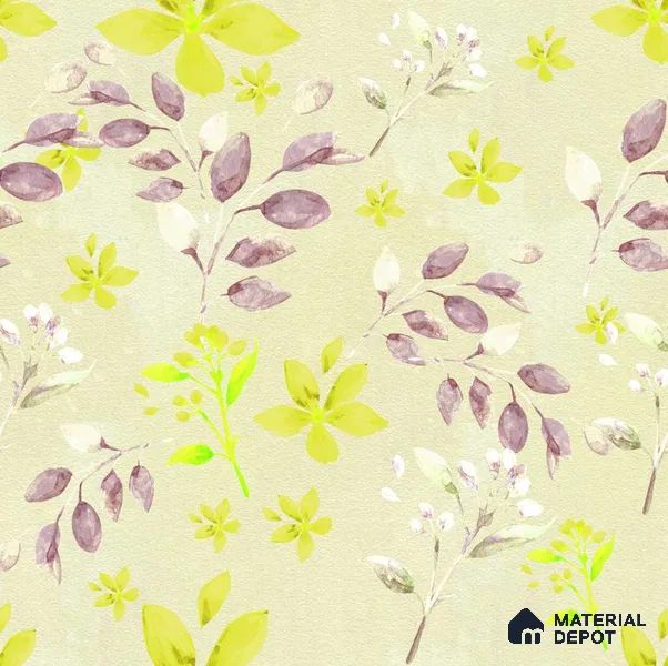POS023-3 | Modern Series Florals Look 40 inches Canvas Paper (Customized Size Wallpaper)